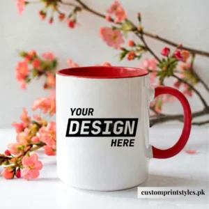 Red Handle & Inner Mug - Customized